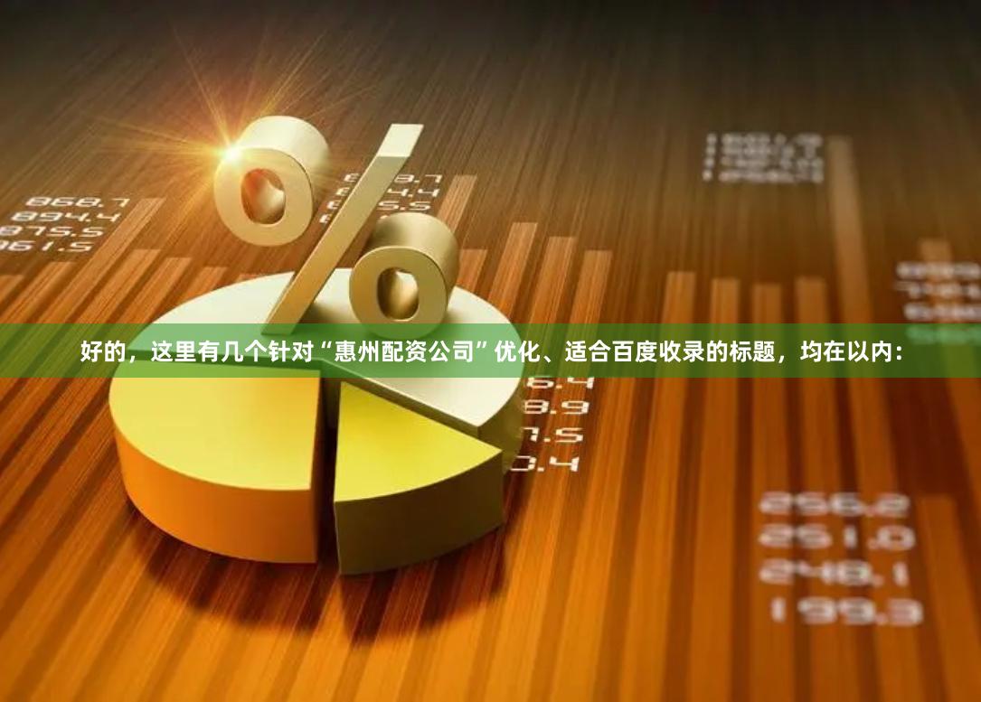 好的，这里有几个针对“惠州配资公司”优化、适合百度收录的标题，均在以内：